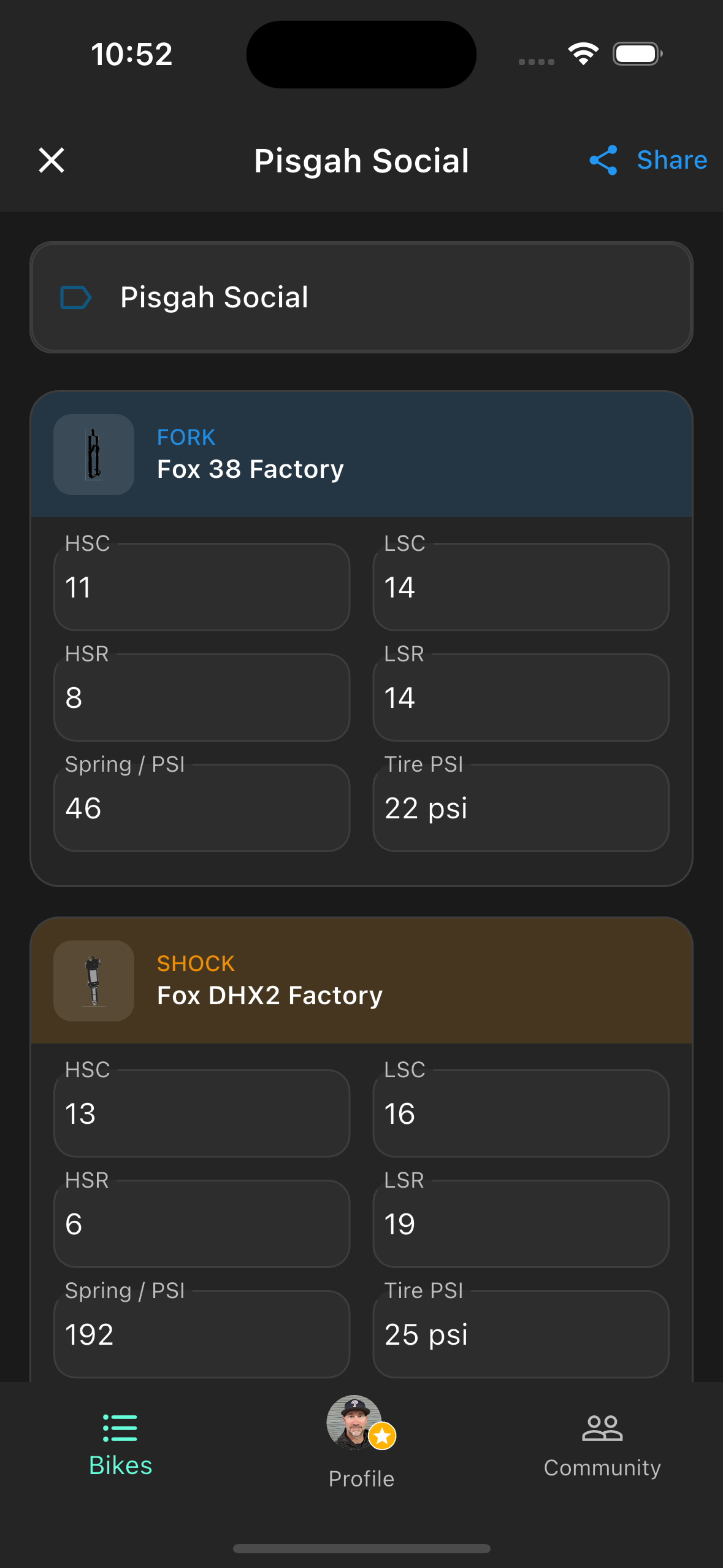 Pisgah social setting detail