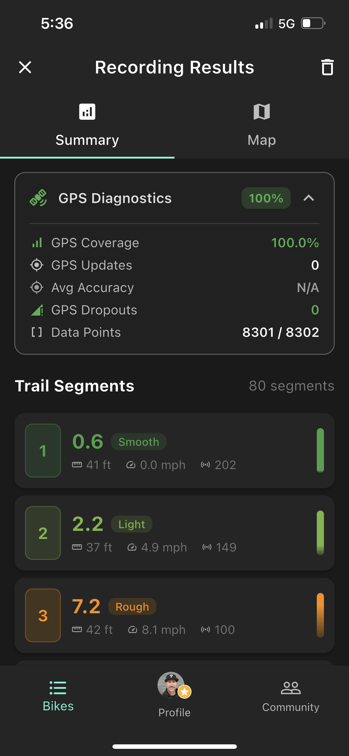 Calibrating Metrx sensor